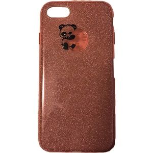 Glittery Pink Panda Phone Case for iPhone 7